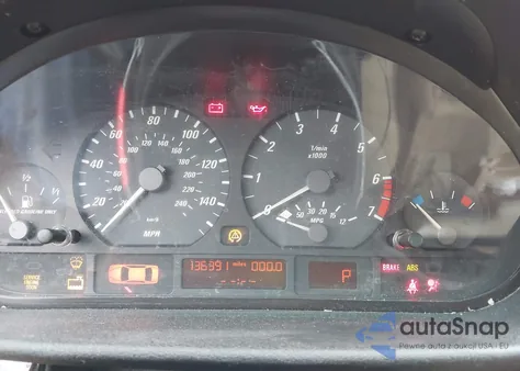 2000 BMW 323Ci из США, поврежденный, VIN WBABM3348YJN85376